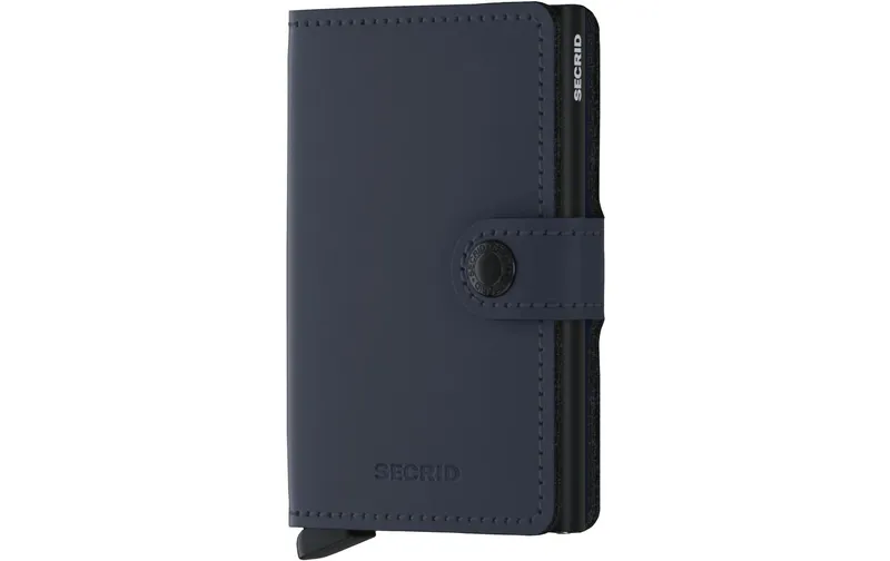 SECRID Portemonnaie Miniwallet Matte Nightblue