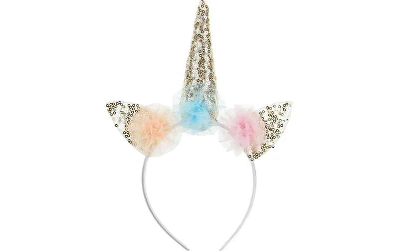 Partydeco Haarreif Einhorn 26.5 x 17.2 cm, farbig