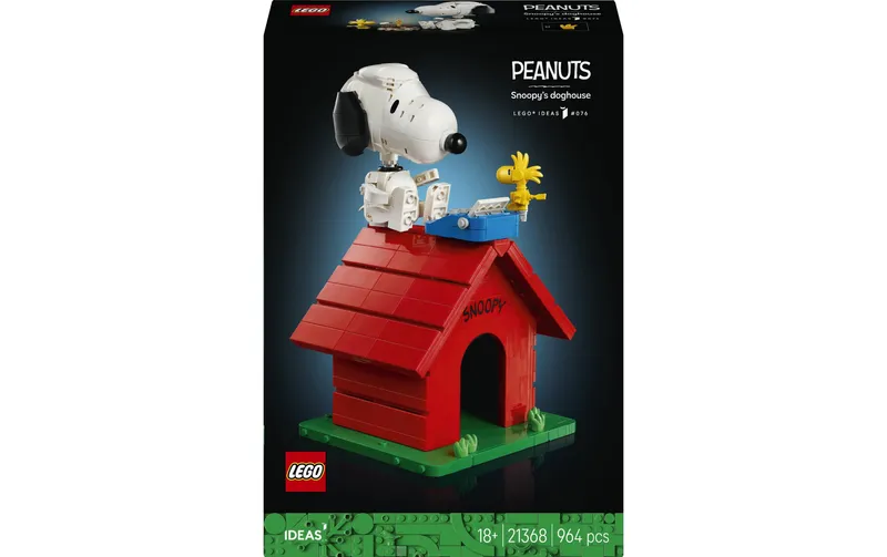 LEGO® Ideas Peanuts: Snoopys Hundehütte 21368
