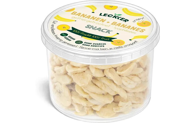 SicherSatt Bananen Snack gefriergetrocknet 45 g