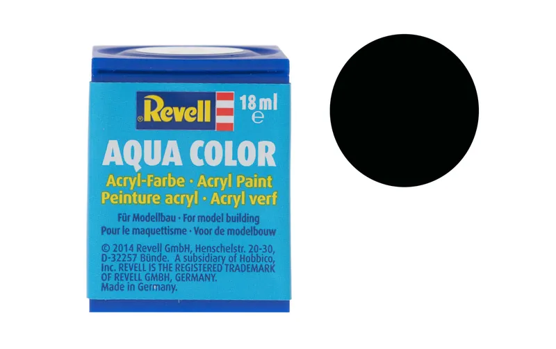 Revell Acrylfarbe 36 302 schwarz seidenmatt