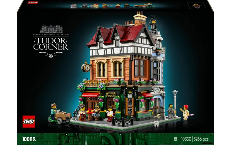 LEGO® Icons Eckhaus im Tudorstil 10350