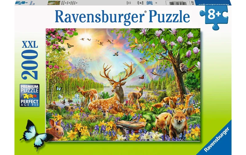 Ravensburger Puzzle Anmutige Hirschfamilie 200 XXL
