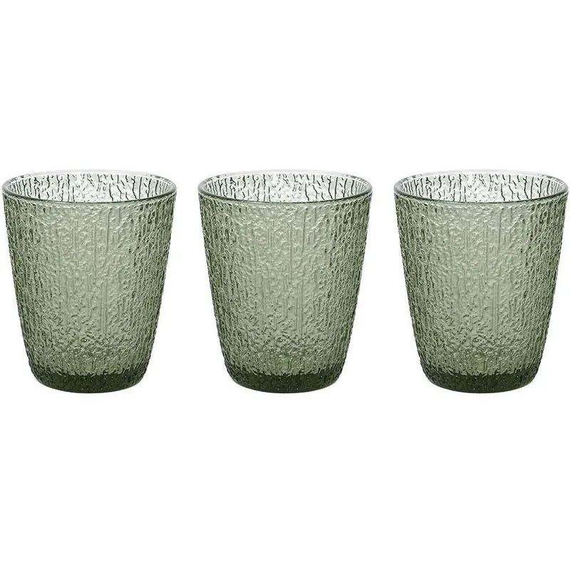 Tognana Tognana Trinkgläser Davor 280 ml, 3 pieces, green