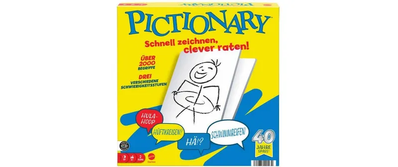 Mattel Spiele Familienspiel Pictionary Core, DE