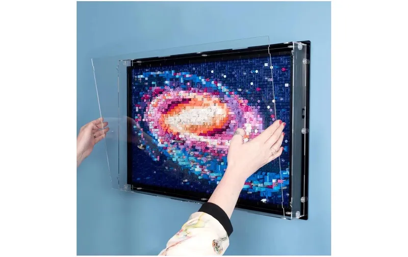 iDisplayit Baukasten Acryl-Wand-Display pour LEGO 31212 Galaxie
