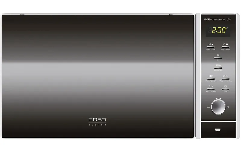 Caso Mikrowelle MCG30 Ceramic Chef noir