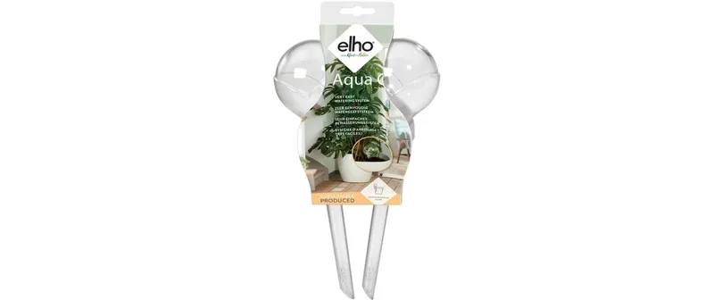 Elho Wasserspender Aqua Care 350 ml, trasparente
