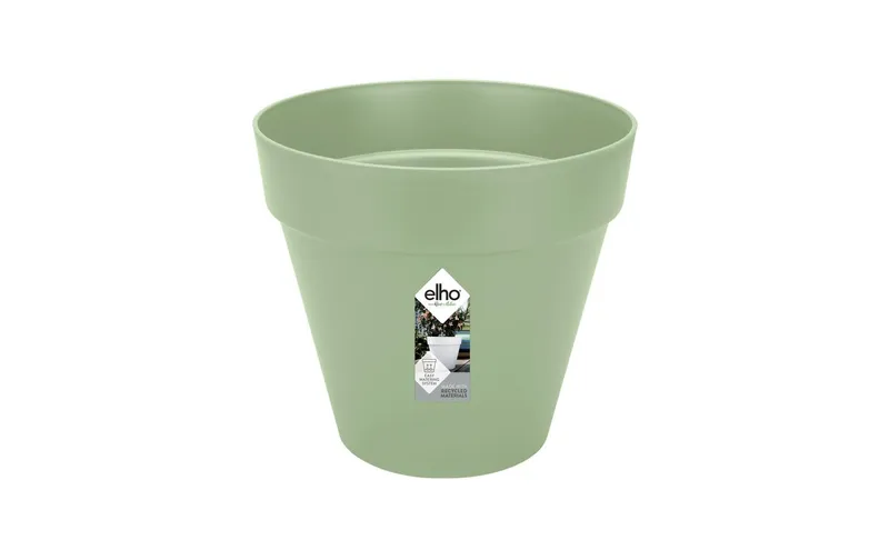 Elho Pflanzentopf Loft Urban Rund Rollen 40 cm vert