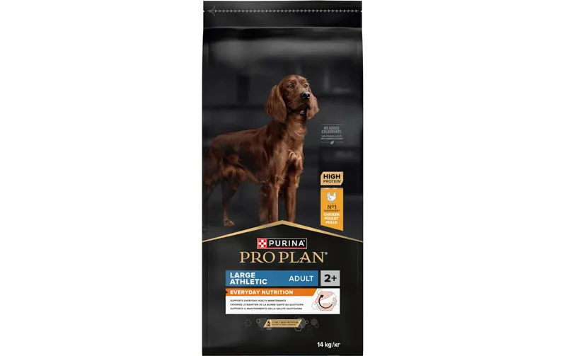 Purina Pro Plan Trockenfutter L Athletic Adult Everyday Nutr. Huhn, 14 kg
