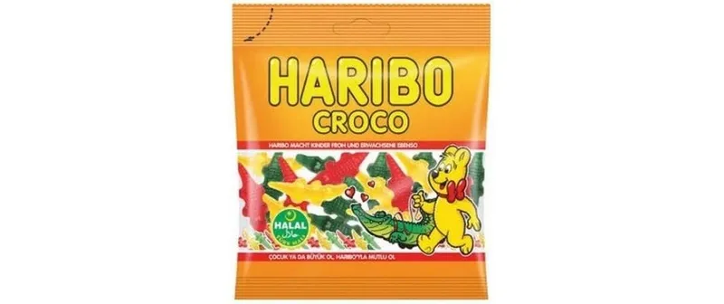 Haribo Int. Gummibonbons HALAL Croco 100 g