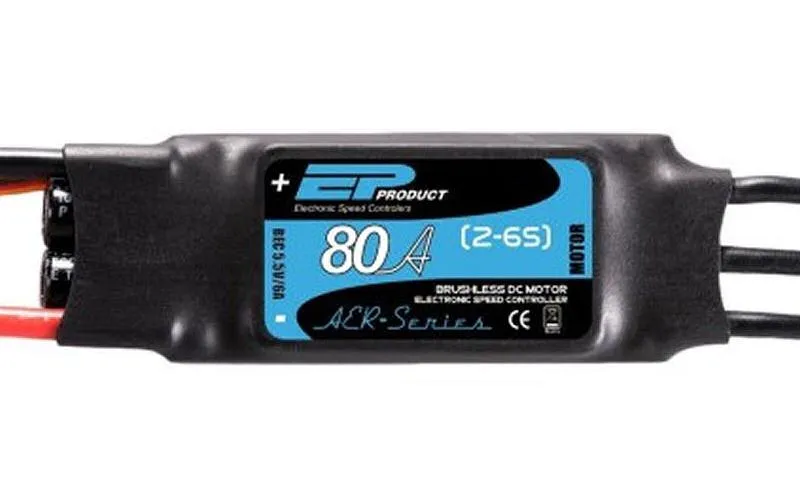EP Brushless Regler Aer80-Aer-Series 80A, 2-6S, S-BEC