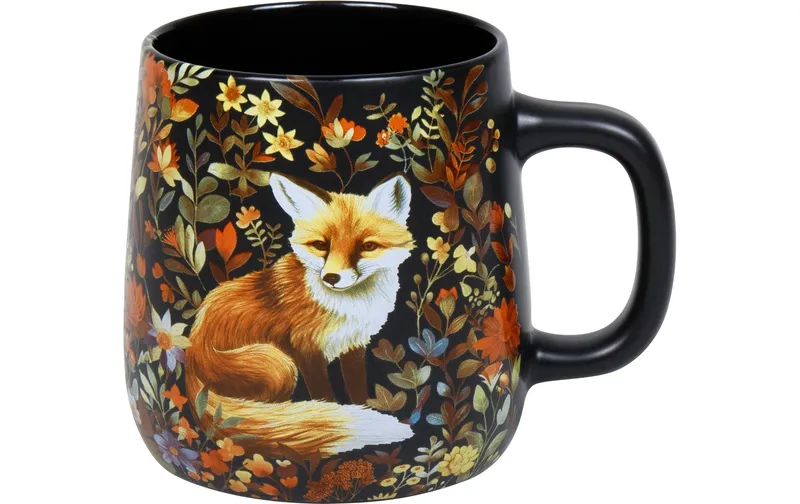 Könitz Kaffeebecher Fox 395 ml, 1 Stück, Mehrfarbig