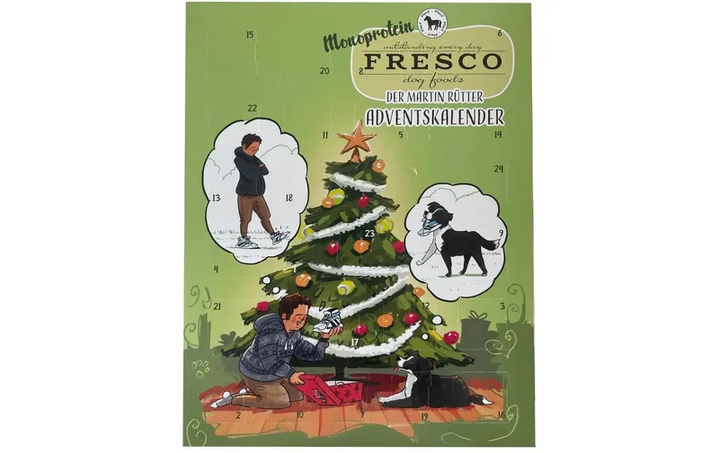 FRESCO Martin Rütter Adventskalender Mono Pferd