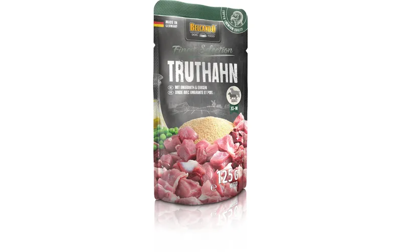 Belcando Cibo Umido Finest Selection Tacchino, 125g