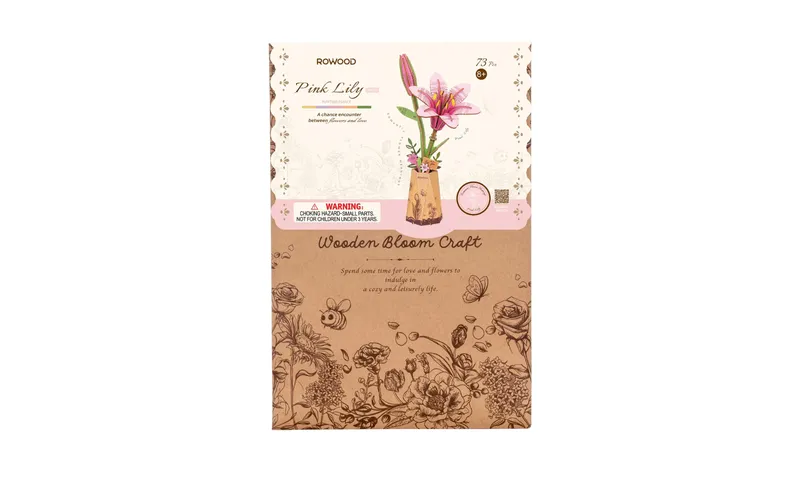 Rowood Bausatz Pink Lily 124-teilig