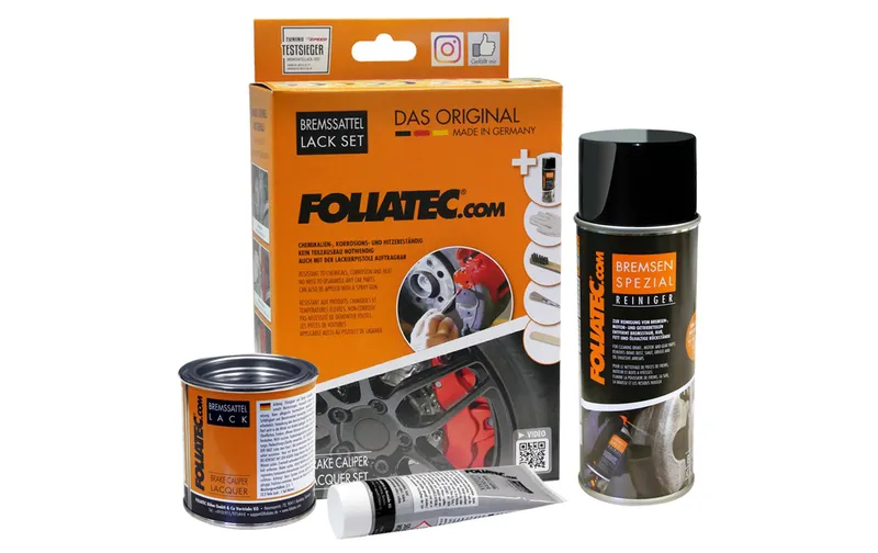 Foliatec Bremssattel Lack Set, Schwarz