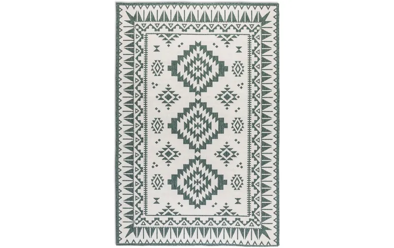Elle Decoration Teppich Dynamic 120 x 170 cm, Green