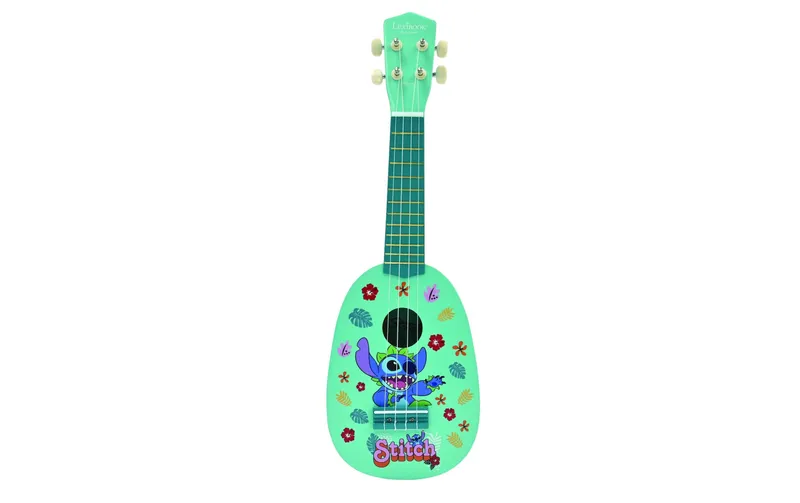Lexibook Ukulele Stitch in Holz with Nylonsaiten 53 cm