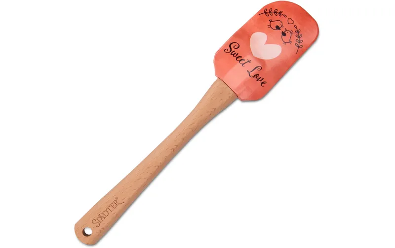 Städter Teigschaber Sweet Love multicolore, 25 cm
