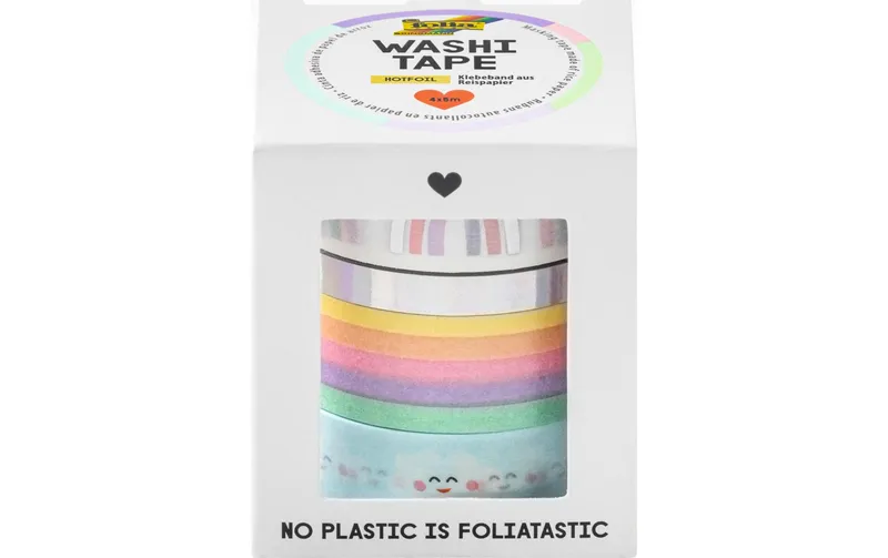 Folia Washi Tape 4er set