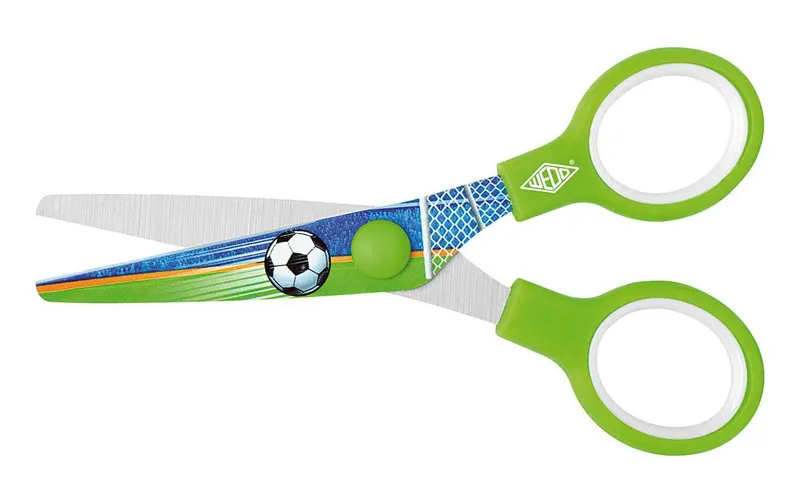 WEDO enfantsschere Magic Fussball acier inoxydable