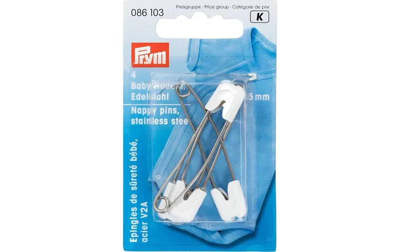 Prym Sicherheitsnadel white, 55 mm