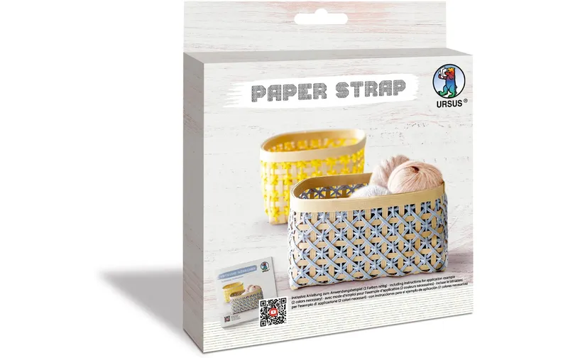 URSUS Bastelpapier Kamihimo 15 mm x 15 m, white