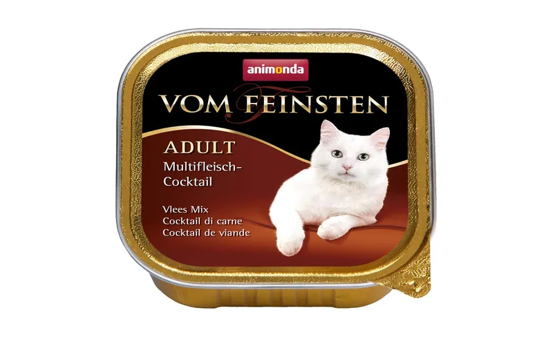 animonda Nassfutter Vom Feinsten Adult Multi-Fleischcocktail, 100 g