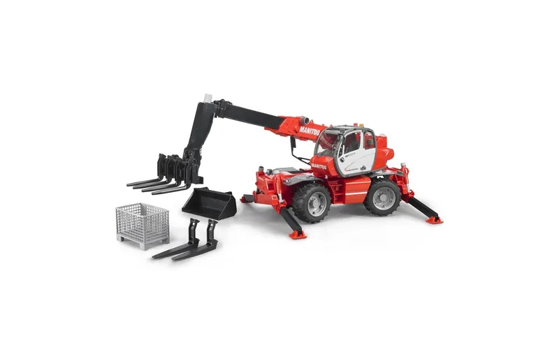 Bruder Spielwaren Baustellenfahrzeug Manitou Teleskoplader MRT 2150
