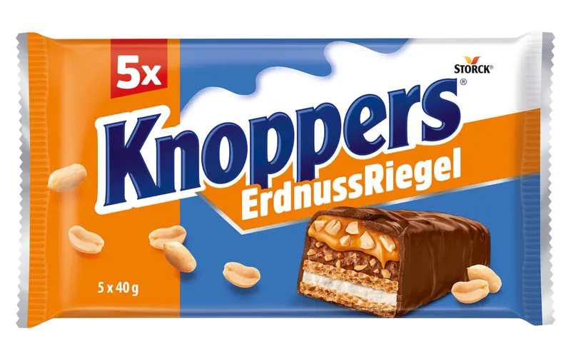 Storck Riegel Knoppers Erdnuss 5 x 40 g