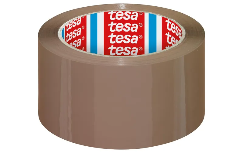tesa Verpackungsband 4195 PP PV4 55 mm x 66 m, brun