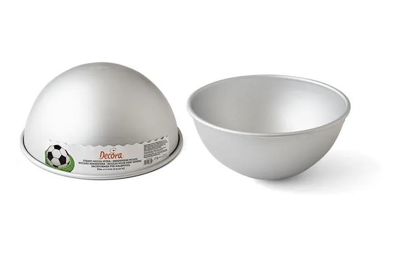 Decora Motiv-Backform Halbkugel, Ø 20 cm, 1 pièces