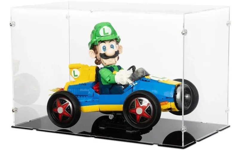 iDisplayit Acryl-Display für LEGO® 72050 Mario Kart Luigi