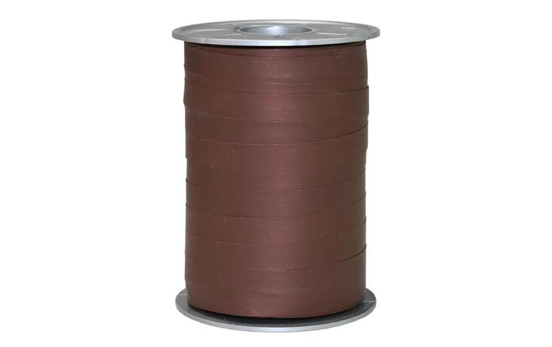 Pattberg Geschenkband Opak Matt 1 cm x 200 m: Farbe: Espresso brown