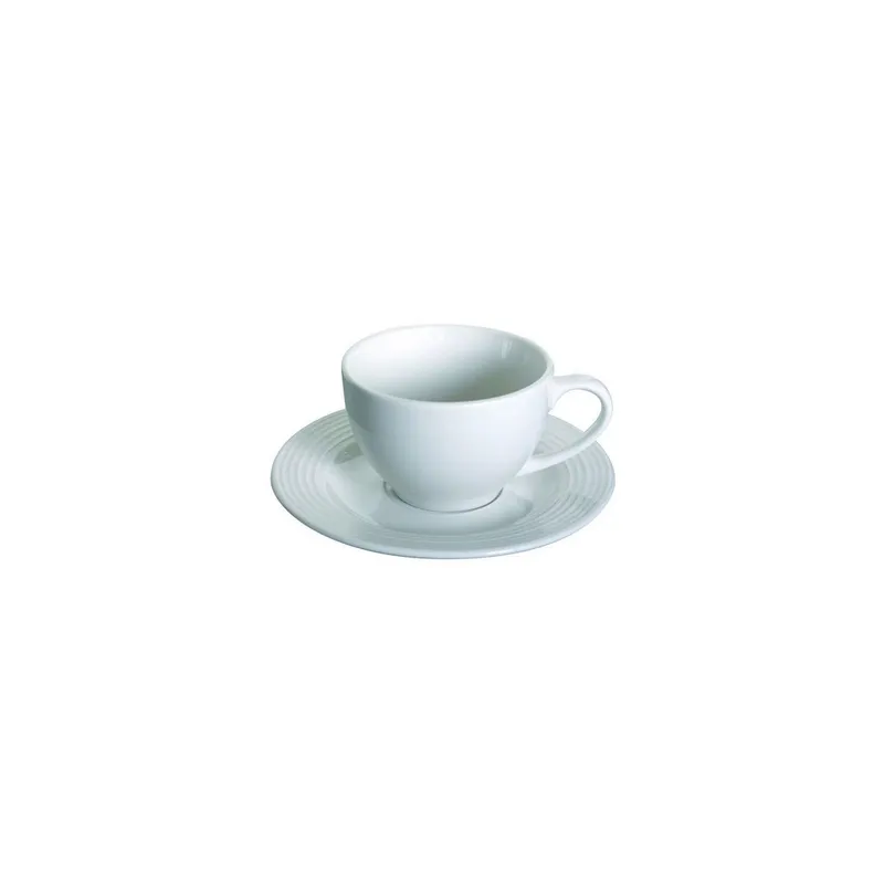 Tognana Ciotola da caffè Circles 200 ml, 6 pezzi, Bianco