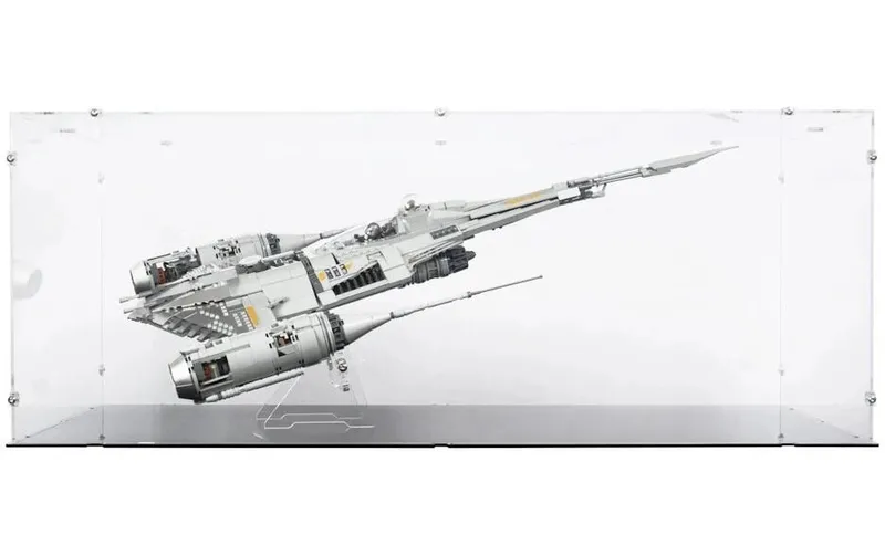 iDisplayit Acryl-Display & 2in1 Ständer für LEGO® 75442 Star Wars – N-1
