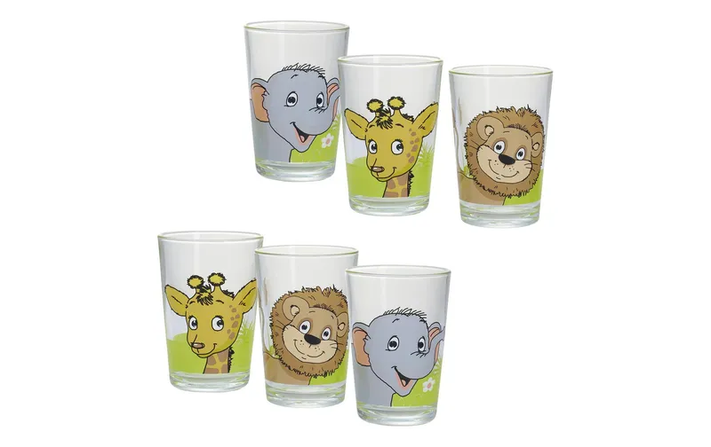 Ritzenhoff & Breker Kindertrinkglas Afrika 6 pezzi