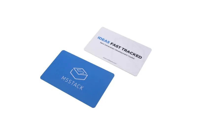 M5Stack RFID-Karte F08 Chip 13.56 MHz 5 pezzi
