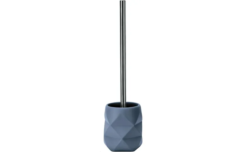 Kleine Wolke Toilettenbürste Crackle grigio scuro, Polyresin