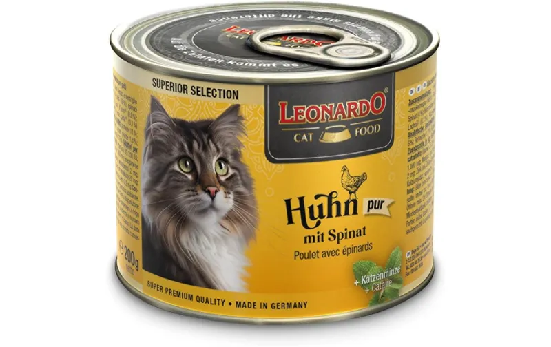 Leonardo Cat Food Nassfutter Superior Selection Huhn, 200 g