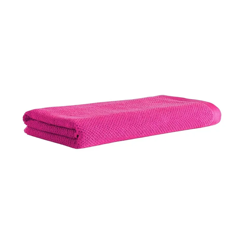 Möve Strandtuch Bliss Uni 80 x 180 cm, Pink