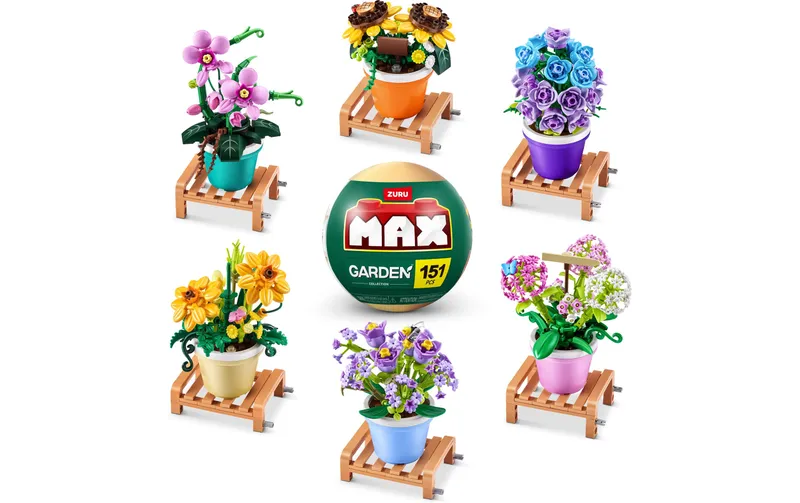Zuru MAX Bausteine MAX – Garden Assortiert