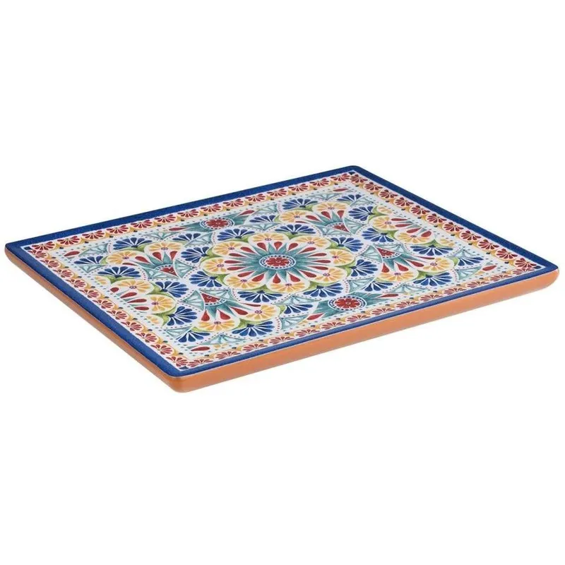APS Servierplatte GN 1/2 Tablett ARABESQUE blu/multicolore