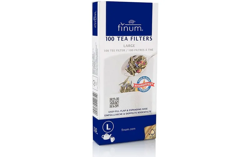 Finum Teefilter L 100 pièces