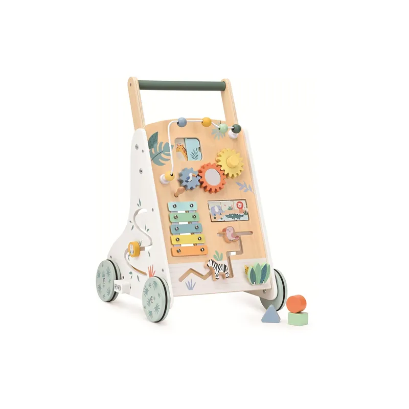 Spielba Holzspielwaren Lauflernwagen Holz