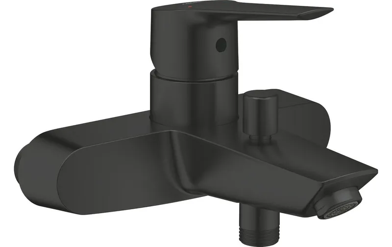 GROHE Start Wannenarmatur AP Einhandmischer Wandmontage Matt Black