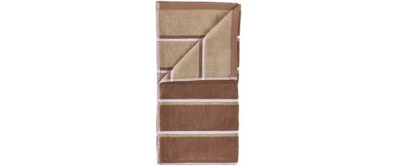 Zone Denmark Handtuch 50 x 100 cm Terracotta/Camel/Lupine