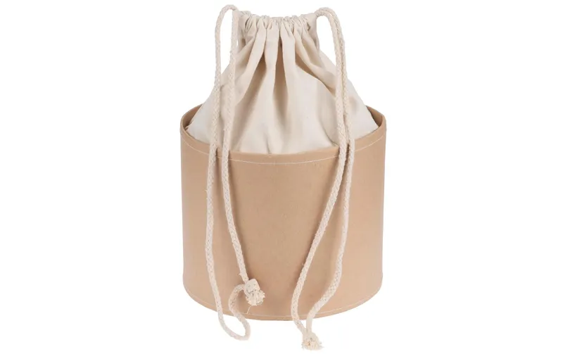Glorex Kartoffelsack in Pappbox, 15 cm, naturalee/bianco