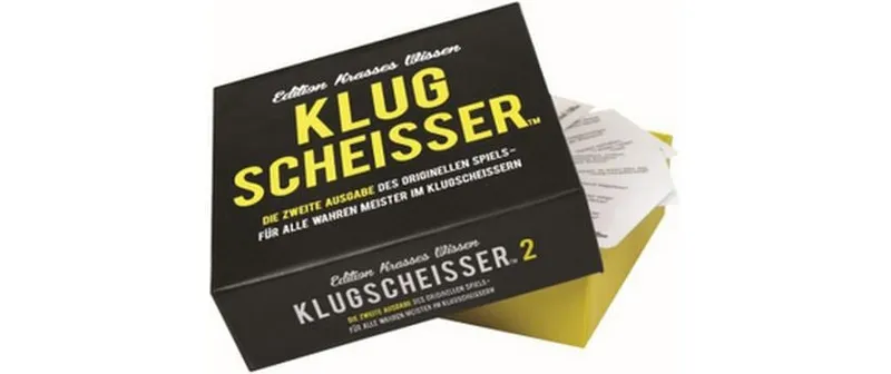 Kylskapspoesi AB Kartenspiel Klugscheisser 2 Black Edition -DE